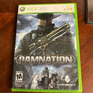 Xbox 360 Damnation Video Game